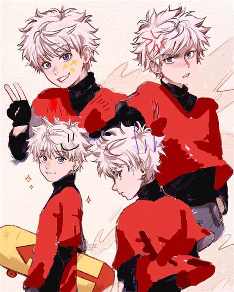 Killua S Emotes In Killua Hunter X Hunter Hxh As Boyfriend