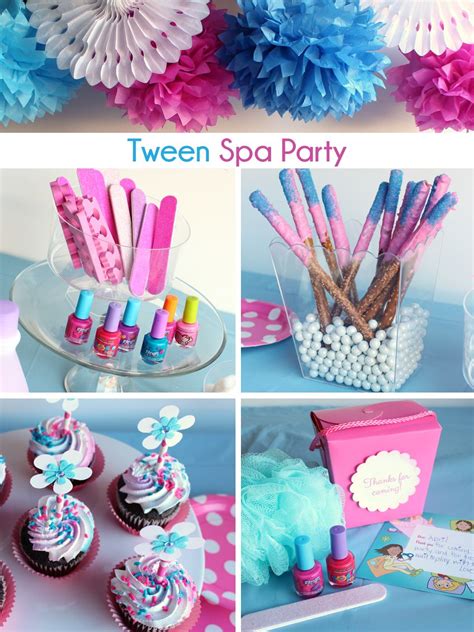 Tween Spa Party Ideas Décor Activities And Sweets To Serve Bday