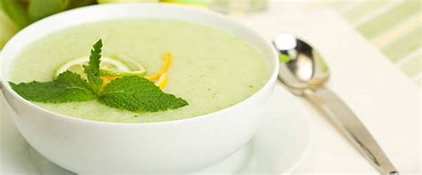 Receta De Sopa Fría De Melón Y Pepino