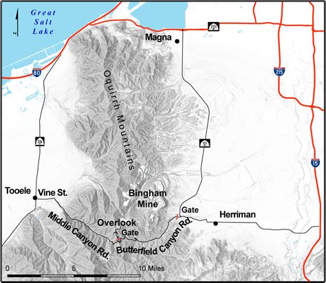 Geosights A View Of The Worlds Deepest Pit Bingham Canyon Mine