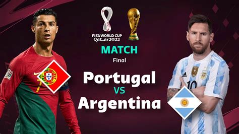 ARGENTINA Vs PORTUGAL WORLD CUP MATCH FINAL FIFA 22 MOBILE Fifamobile