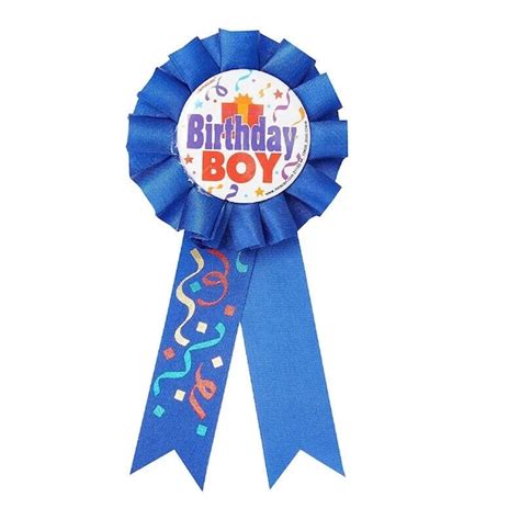 Birthday Boy Badge Etsy