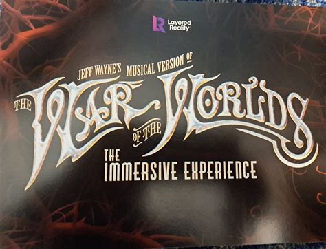 Jeff Waynes The War Of The Worlds The Immersive Experience London