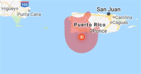 Sismo De Magnitud 5 0 Sacude Puerto Rico