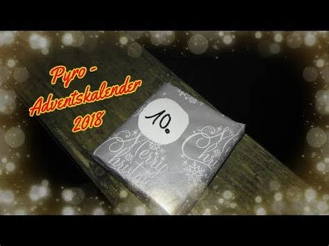 T Rchen Pyro Adventskalender Street Fireworker Youtube