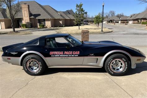 3300 Mile 1978 Chevrolet Corvette L82 Pace Car Edition For Sale On Bat