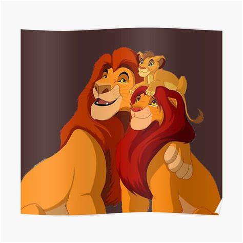 Disney El Rey León Familia Mufasa Sarabi Y Simba Pin