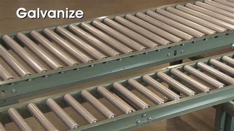 Gravity Roller Conveyors Youtube