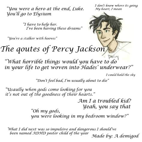 Quotes Of Percy Jackson Percy Jackson Pinterest Qoutes Awesome