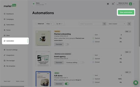 Automations vs campaigns - MailerLite