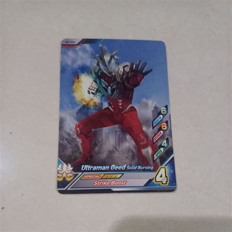 Jual Kartu Ultraman Fusion Fight Ultraman Geed Solid Burning