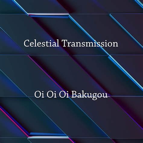 Oi Oi Oi Bakugou Retrowave Youtube Music