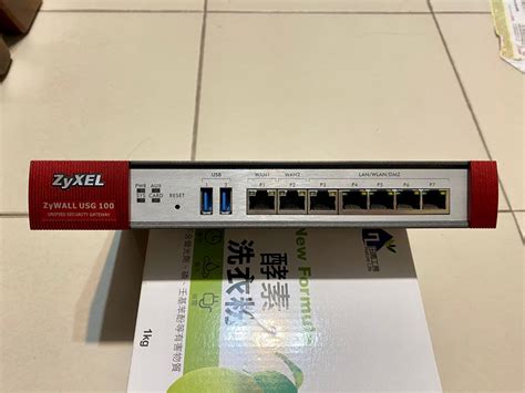 合勤zyxel Zywall Usg 100 Firewall防火牆 電腦及科技產品 電腦周邊產品 Wifi及上網相關產品在旋轉拍賣