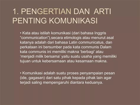 Komunikasi Dalam Organisasi Ppt