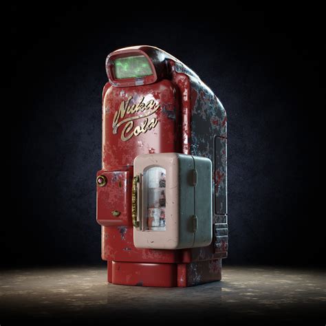 Artstation Nuka Cola Vending Machine