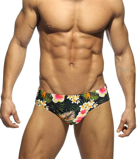 Mizok Mens Swimming Trunks Sexy Bikini Briefs Swimsuit Fresh Flowers Xl Walmart