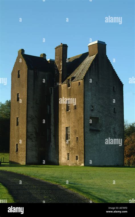 Castle Of Park Glenluce Galloway Scotland A Typical 16th Century