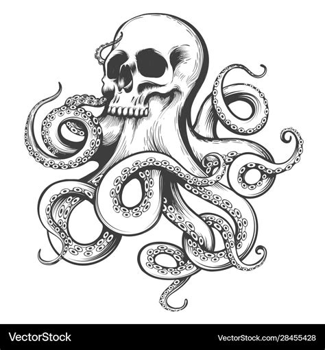 Kraken Octopus Hand Tattoo - Music Tattoo Ideas