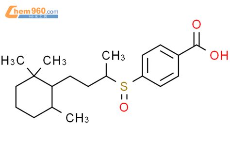 142351 80 2 Benzoic Acid 4 1 Methyl 3 2 2 6 Trimethylcyclohexyl