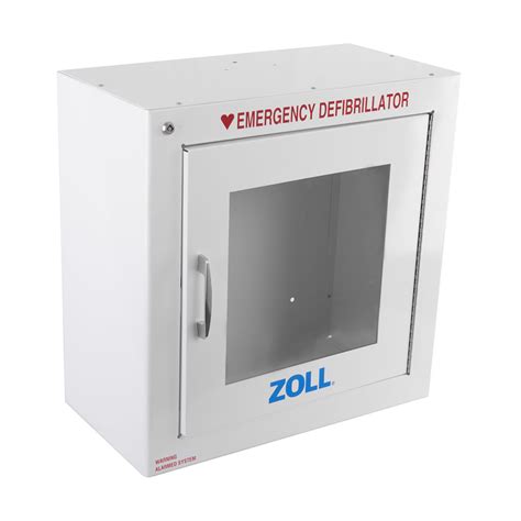 Zoll Aed Plus Wall Mount Cabinet With Alarm