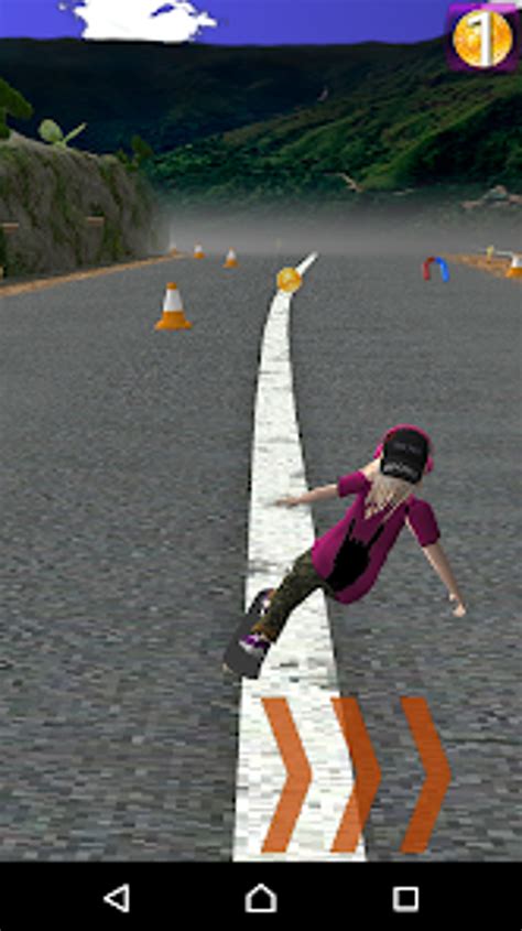 Android Için Skateboarder Girl İndir