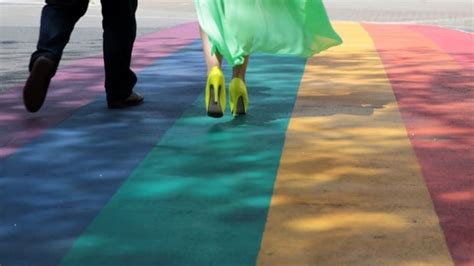 Richmond council votes to install permanent rainbow crosswalk | CBC News