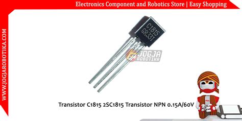 Transistor C1815 2sc1815 Transistor Npn 015a60v