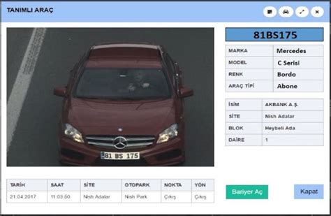 ARAÇ PLAKA TANIMA SİSTEMLERİ