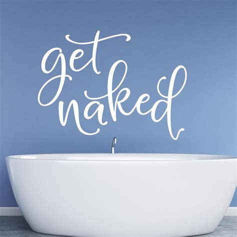 Get Naked Decal Etsy