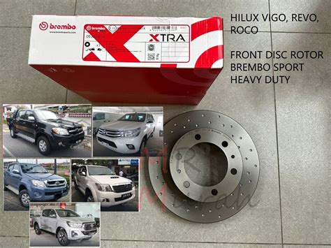 Original Brembo A X Toyota Hilux Kun Kun Front