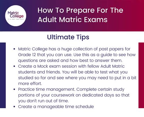 Adult Matric Senior Certificate Amended PPT