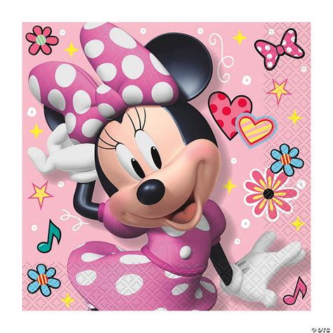 Disney's Minnie Mouse Luncheon Napkins - 16 Pc.