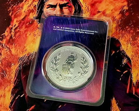 John Wick® 1 Oz Silver Continental Coin In Tep Holder W John Wick