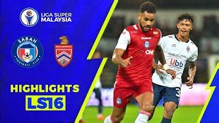 Sabah FC 2 2 Kuala Lumpur City FC Liga Super 2022 Highlights By