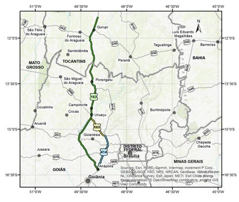 Antt Aprova Edital De Concessão Da Br 153 To Go E 080 414 Go — Agência