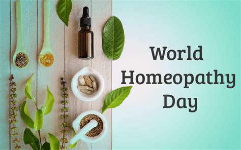 World Homeopathy Day Awareness Week Annually Arrowmeds