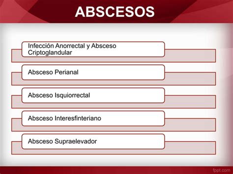 RECTO Y ANO Abscesos Fístulas y Enfermedad Pilonidal PPT