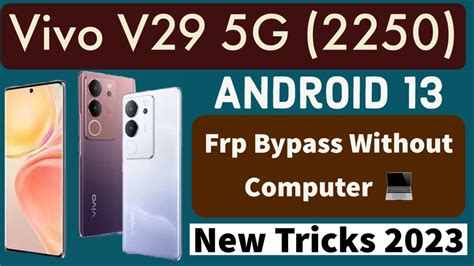 Vivo V G V Frp Bypass Andriod How To Remove Google