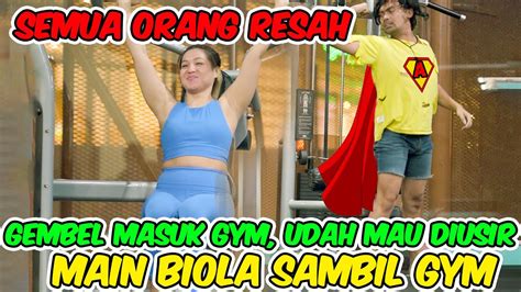 Semua Orang Resah Gembel Masuk Gym Hampir Diusir Main Biola Sambil