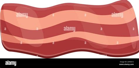 Bacon Slice Icon Cartoon Of Bacon Slice Vector Icon For Web Design Isolated On White Background