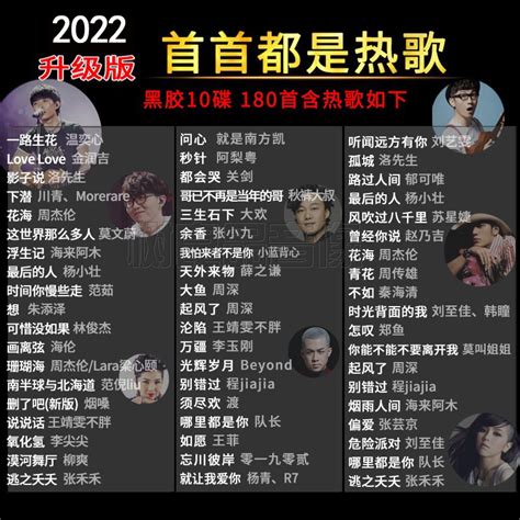 2022最流行歌曲40首 20最火的50首 抖音最火100首 第13页 大山谷图库