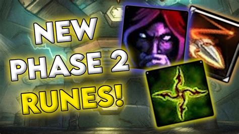 HUGE PHASE 2 NEWS Runes Raids And Loot Season Of Discovery YouTube