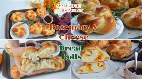 Video Small Batch 1 Proofing Only Rosemary Cheese Rolls