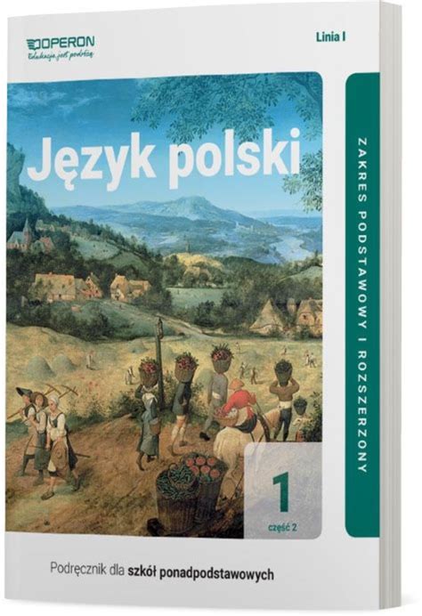 J Zyk Polski Klasa Cz Podr Cznik Dla Liceum I Technikum