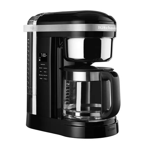 Kitchenaid Kcm1209ob 12 Cup Drip Coffee Maker W Programmable Warming Plate Onyx Black