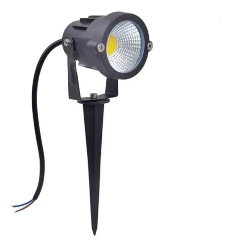 Lumin Ria Espeto Spot Jardim Led W Potente Prova D Agua Parcelamento