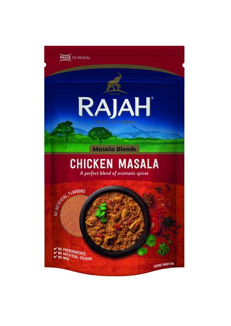 Rajah Chicken Masala 80g Restaurant Wholesale