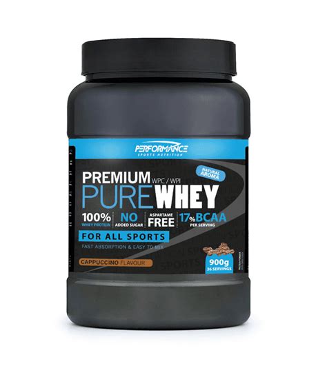 Pure Whey Performance Sports Nutrition Heerlijke Eiwitshake Voor