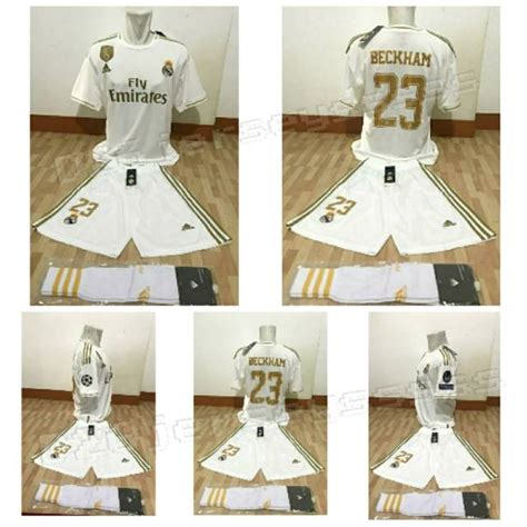 Jual Jersey Real Madrid Home Full Kit 2019 2020 OFFICIAL Cetak Nama