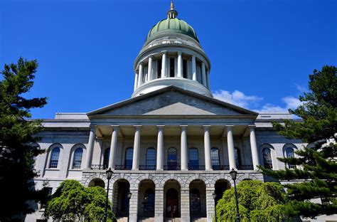 Maine State House Building in Augusta, Maine - Encircle Photos